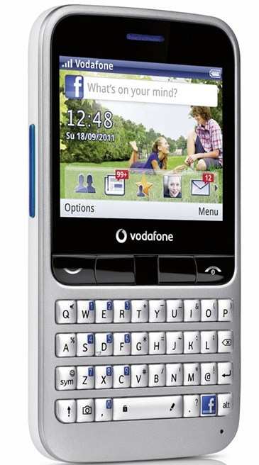 Vodafone Launches Facebook Phone: Blue