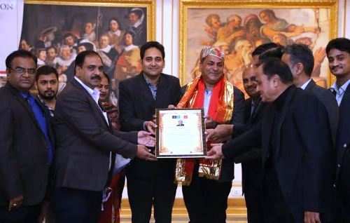 प्रवासी भारतीय पुरूस्कार प्राप्त सीए राजेश चपलोत को जीतो ने किया सम्मानित
