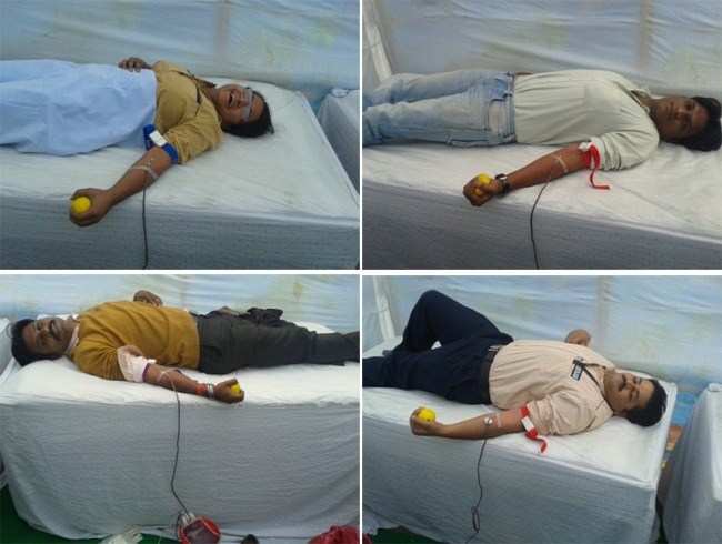 Big Bazaar Holds Blood Donation Camp