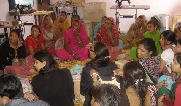 Udaipur Students on CSR Visit to Zawar Village area