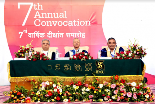 Indian Institute of Management Udaipur holds its Seventh Convocation Ceremony
