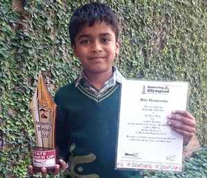 Junior Study student wins Second prize at handwriting Olympiad