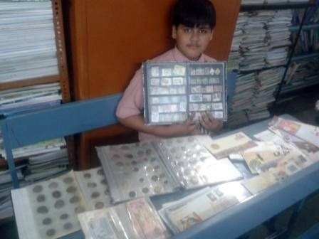 St.Anthony Student owns Rare Coin and Stamp Collections