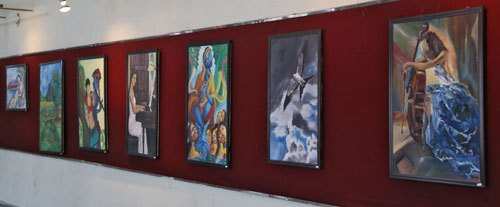 Painting Exhibition inaugurated at Information Center