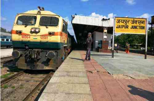 जयपुर स्टेशन पर कार्य के चलते उदयपुर- न्यू जलपाईगुड़ी और चेतक एक्सप्रेस 17 से 24 तक रद्द