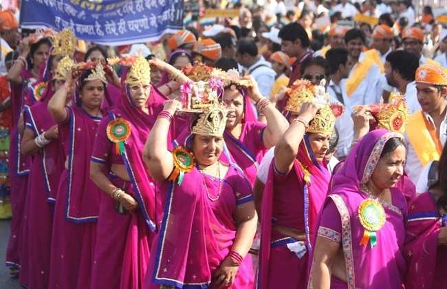 [Photos] Mahaveer Jayanti celebrated with Devotion