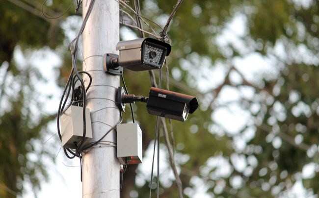 Delhi Gate Chouraha is now under CCTV Surveillance
