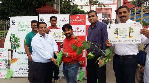 Green Udaipur Initiative – Plant distribution by Ramada Udaipur Resort & Spa