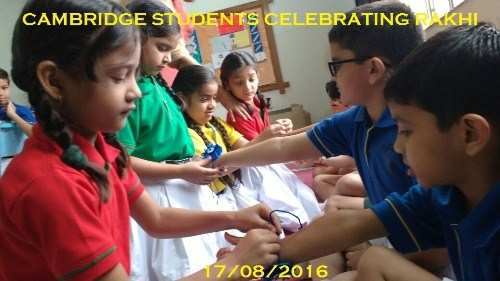 Seedling Cambridge wing toddlers celebrate Rakhi