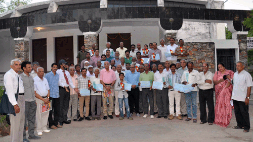 People felicitated on World Environment Day