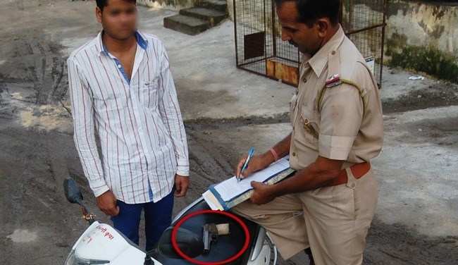 Man caught with country made pistol
