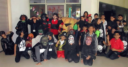 Halloween celebrated at Witty International School
