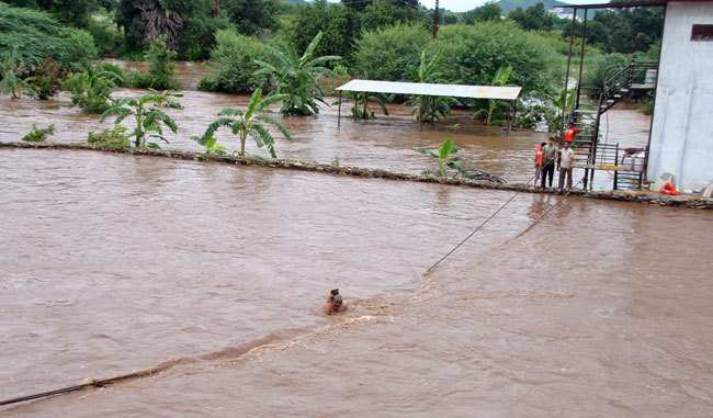 Rescue operation in Sisarma after heavy rains