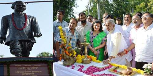 Governor inaugurates monuments at public parks