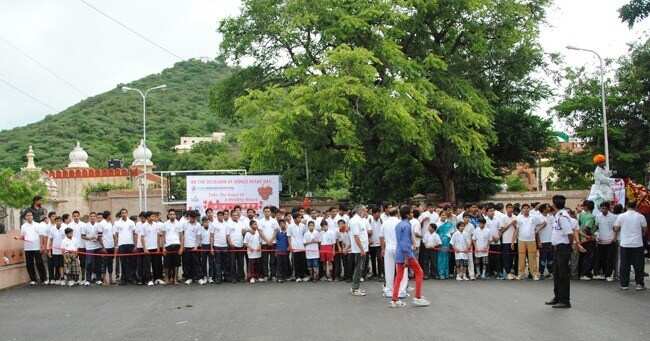 Udaipurites run for a Healthy Heart