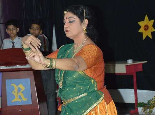Kathak recital organized by SPICMACAY at Rockwoods