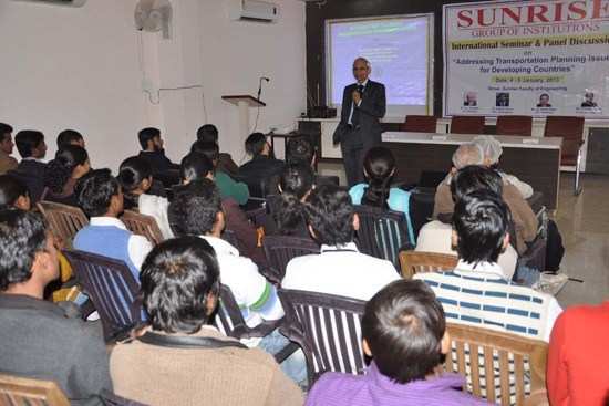 International Seminar on Transportation System begins at Sunrise College