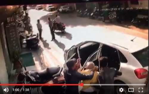 [Video] Daylight kidnapping of businessman in Udaipur