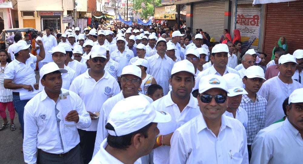[Photos] Grand Procession on Mahaveer Jayanti