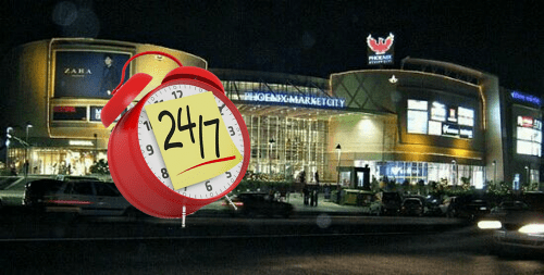 Now 24×7 Access to Theatres and Shopping Malls