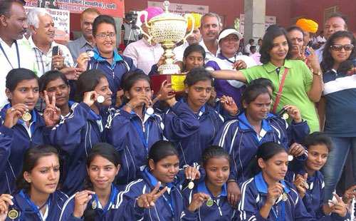 Rajasthan Team wins National Softball Tournament