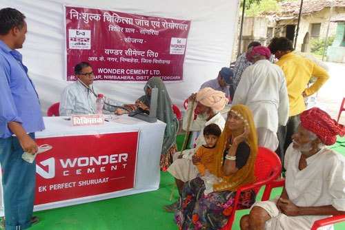 Wonder Cement organizes Health Camp