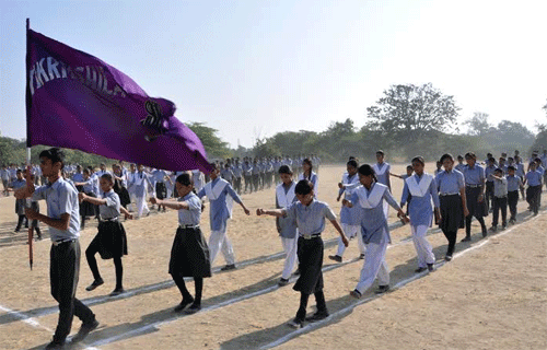 Annual Sports Competition begins at Vidya Bhawan School
