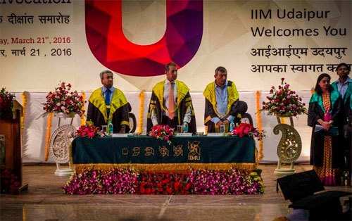 4th Annual Convocation of IIM Udaipur held
