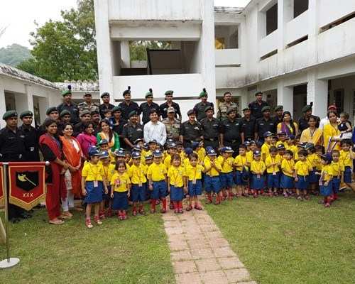 Kidzee Ambamata Celebrates Raksha Bandhan with Army Jawans