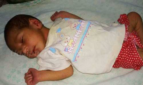 Mahesh Ashram receives abandoned baby boy