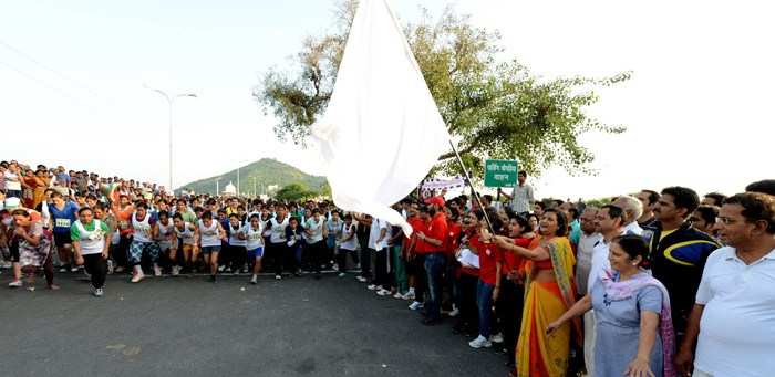 Udaipurites run for Cause