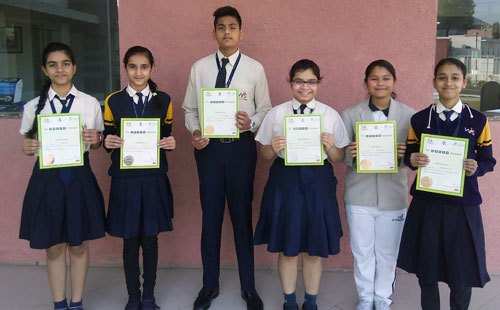 Witty Students achieve success at GREEN Olympiad Exam ’14