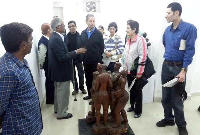 Sculptures exhibit the other side of Politics and Bureaucracy