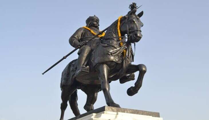 Preparation for Maharana Pratap Jayanti at City Palace