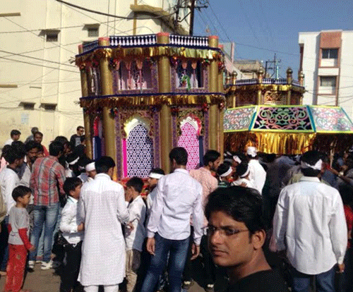 Taziya procession held on 10th day of Muharram
