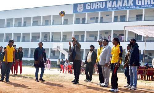 Guru Nanak College inaugurates Inter-College Volleyball Competition