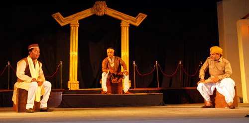 ‘Rajdarbaar’ performed on stage at Lok Kala Mandal
