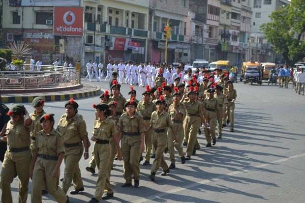[pics] NCC Cadets marked Internationl Disaster Reduction Day