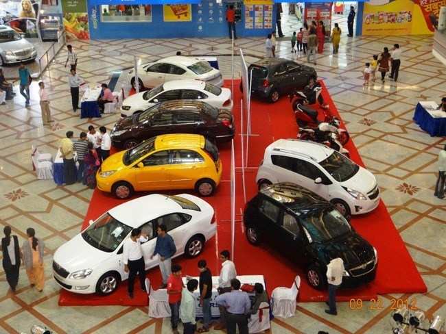 Auto Fair held at Celebration Mall