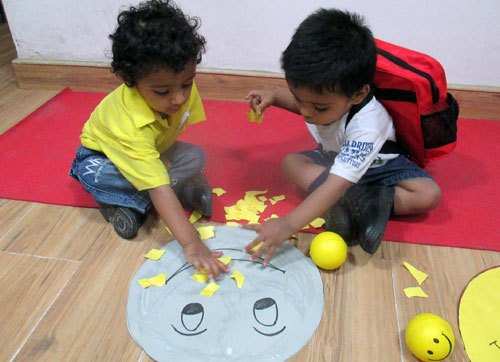 Toddlers of Witty International School celebrate Laughter Day