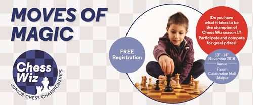 CHESS WIZ – Slated to be Udaipur’s biggest Chess Championship this Children’s Day