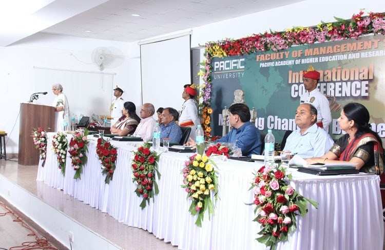 Gujarat Governor inaugurates International Conference at Pacific