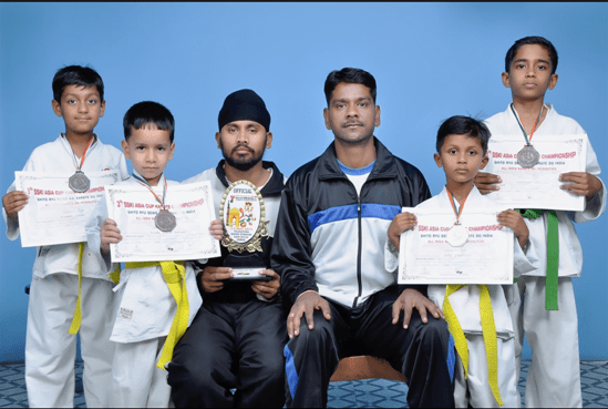 Karate Kids from Udaipur win at Asia Cup Karate Championship