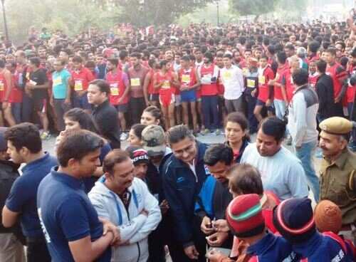 रन फॅार रिज़न में दौड़े 2 हजार से अधिक शहरवासी