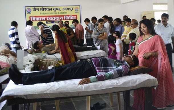 Jain Social Groups Inaugurate Blood Donation Helpline