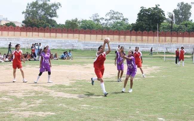 Gandhi Ground Hosts Girls District Level Handball, Volleyball tournament from today