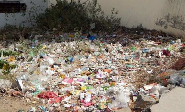 Plot allotted to Limba Ram turns into Garbage Dumping Yard