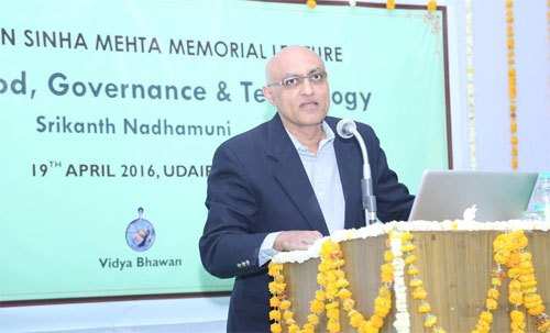 How E Governance & Technology can help local administration: Srikanth Nadhamuni