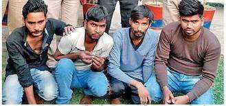 Thieves arrested-Theft committed 4 years back
