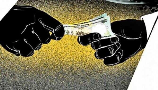 ACB arrests clerk in a case of bribery